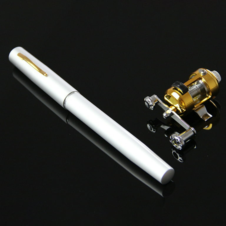 Fishing Pole Lightweight Mini Pen Shape Telescopic Fishing Rod