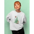 thumbnail image 2 of Christmas In The Forest B Sweatshirt Women -Grace Popp Designs, Female Large, 2 of 4