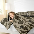 thumbnail image 4 of Homewish Brown Camouflage Queen Comforter Set,Retro Rustic Camo Bedding Sets,Country Farmhouse Lodge Bedding Comforter Set For Kids,Breathable Home Decor Reversible,3pcs, 4 of 8