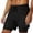 Black, variant on GUZOM Mens 2-in-1 Swim Trunks with Compression Liner, Quick Dry Athletic Shorts for Swimming Training Gym, Army Green,Size M