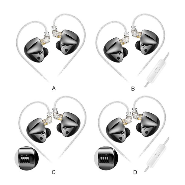 KZ D-Fi Ear en versión sintonizada con auriculares con micrófono Auriculares estéreo 3D ( ) Sywqhk Para estrenar