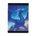 thumbnail image 3 of FUIALDOLG Starry Cloud Trifold Pouch, Stretch Polyester Boys Wallet for Outdoor Sports, Portable Thin Children's Card Wallet for School, 3 of 7