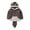 Grey, variant on Ticikt Adorable Gray Wolf and Fox Themed Pullover Hoodie Jacket for Boys Soft Warm Kids Outerwear,Color:Orange