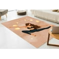 thumbnail image 4 of Yoga Girl and Moon Rug, Bohemian Rugs, Girl Room Rugs, Modern Rug, Non-Slip Carpet, Office Rug, Outdoor Rug, Soft Rug, Salon Decor Rug, 5.2'x7.5' - 160x230 cm, 4 of 4