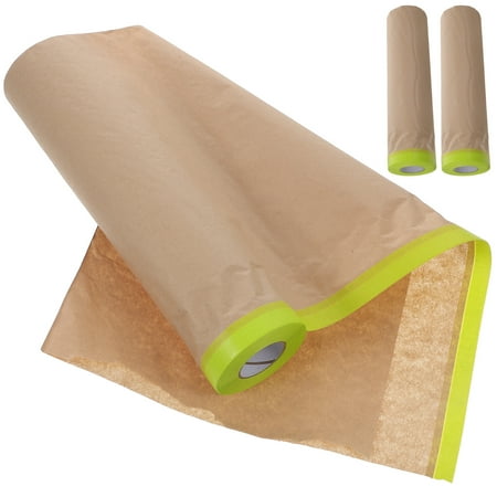 

NUOLUX 3 Rolls Masking Film for Painting Household Furniture Covering Automotive Painting Covering Masking Paper