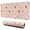 Princess Carriage Pattern, variant on Long Mouse Pads for Desk,Princess Castle Flower Pattern Desk Mats on Top Of Desks, Desk Mouse Pad Extra Large with 3mm Non-Slip Base and Stitched Edge for Gaming,Office,Work,Home 31.5"x11.8"