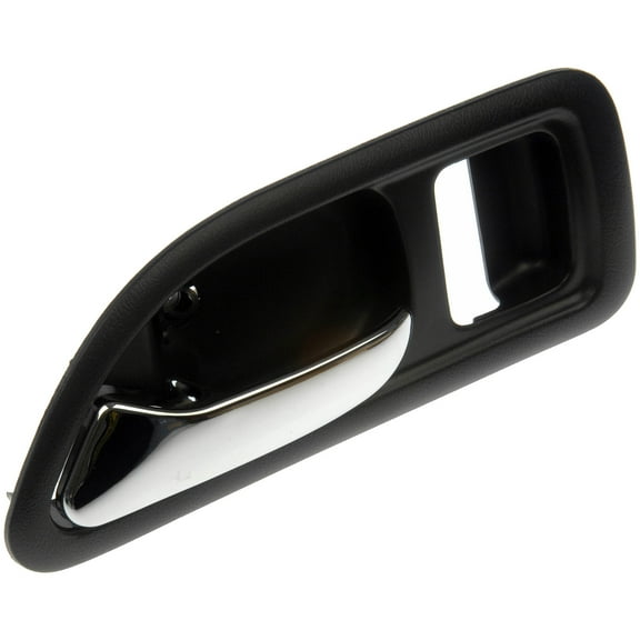 Dorman 81448 Front Driver Side Interior Door Handle for Specific Honda Models, Chrome Lever; Gray Housing