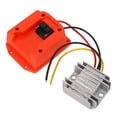 thumbnail image 1 of Convertidor de 18V A 12V, Aleación de Aluminio Voltaje CC Reductor Adaptador de Batería ABS para Panel Solar de Luz LED, 1 of 7