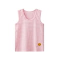 thumbnail image 5 of Hessimy Girls' Summer Cute T Shirts Casual Short Sleeve V Neck Plain Tunic Tops(Light Pink,5-6 Years), 5 of 7