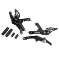 thumbnail image 3 of Racing Adjustable Rearsets Foot Pegs Black for BMW S1000RR M1000RR 2019-2024, 3 of 5