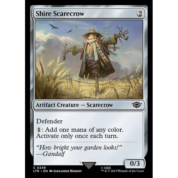 MtG Tales of Middle-Earth Common Shire Scarecrow #249