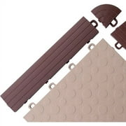 BlockTile Interlocking Ramp Edges without Loops, 12 Edges and 2 Corners
