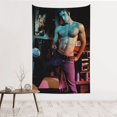 thumbnail image 1 of Tapiz de Chris Evans para hombre, decoración de pared para dormitorio de niños, sala de estar y dormitorio, 1 of 8