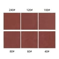 thumbnail image 3 of 60pcs Triangular Hook and Loop Triangle-Sandpaper, Fit 3-1/8 Inch Oscillating Multi Tool Sanding Pad, Assorted 40 60 80 100 120 240 Grits, 3 of 5
