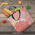 thumbnail image 4 of Easygdp Corals Bolsa Tote para Mujer, Bolso de Hombro para Trabajo, Playa, Viajes, Compras y Supermercado, 4 of 5
