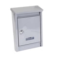 thumbnail image 3 of Buzón de montaje en la pared Postbox al aire libre Lockable Large Capacidad Buzón de entrega de metal Caja de entrega de metal para la entrada externa Gris, 3 of 8