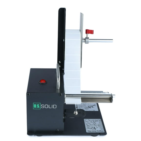U.S. Solid Automatic Label Dispenser Machine with Fibre Optic Sensor Width 10-115mm Length 8-130mm