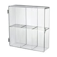 thumbnail image 3 of Vitrina de acrílico,Vitrina de acrílico con 6 rejillas y estantes,Organizador de acrílico transparente para figuras a prueba de polvo,Estuche de almacenamiento de figuras de acción, 3 of 8