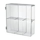 thumbnail image 3 of Vitrina de acrílico,Vitrina de acrílico con 6 rejillas y estantes,Organizador de acrílico transparente para figuras a prueba de polvo,Estuche de almacenamiento de figuras de acción, 3 of 8