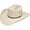 Natural, variant on Resistol Men's George Strait Hazer 10X Shantung Straw Cowboy Hat Natural 7 1/4