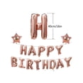 thumbnail image 3 of 1pc/set Aluminum Foil Balloon In Letter, Number, Star, Birthday, Party, Festival, And Diy Shapes, Silver, Gold, And Rose Gold Colors Available, 3 of 3