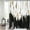 Black, variant on Abstract Black Ombre Shower Curtains for Chic Modern Bathroom Decor, Graffiti Vintage Fabric Shower Curtain, Brush Strokes Oil Painting Style, 72 x 72
