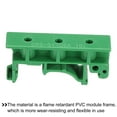 thumbnail image 3 of Unique Bargains Support de Montage Rail DIN PCB, pour Rail DIN 35mm Vert, 5 Ensembles, 3 of 4