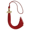 thumbnail image 6 of Endea Graduation Red Graduation Tassel with Gold Date Drop, 6 of 11