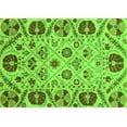 thumbnail image 1 of Ahgly Company Indoor Rectangle Abstract Green Modern Area Rugs, 5' x 8', 1 of 4