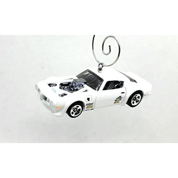 Christmas Ornament for 1970 Pontiac Firebird White