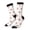 3 Black, variant on Corgi With Santa Claus Hat Print Adult Socks for Men & Women,Calf Socks, Ankle Socks,Boots Socks,Breathable Casual Sock,Unisex Crew Socks