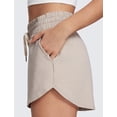 thumbnail image 4 of Shorts CRZ YOGA Cloud Jersey Delfín con Bolsillos y Entrepierna de 7,5 cm, 4 of 4