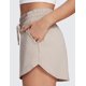 thumbnail image 4 of Shorts CRZ YOGA Cloud Jersey tiro alto color beige con entrepierna de 7.5 cm, 4 of 4