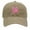 Khaki, variant on Unisex Cancer Awareness Hat - Embroidered Pink Ribbon Adjustable Baseball Cap, Casual and Versatile Outdoor Sports Hats Hop Hat Letters Gifts(Black)