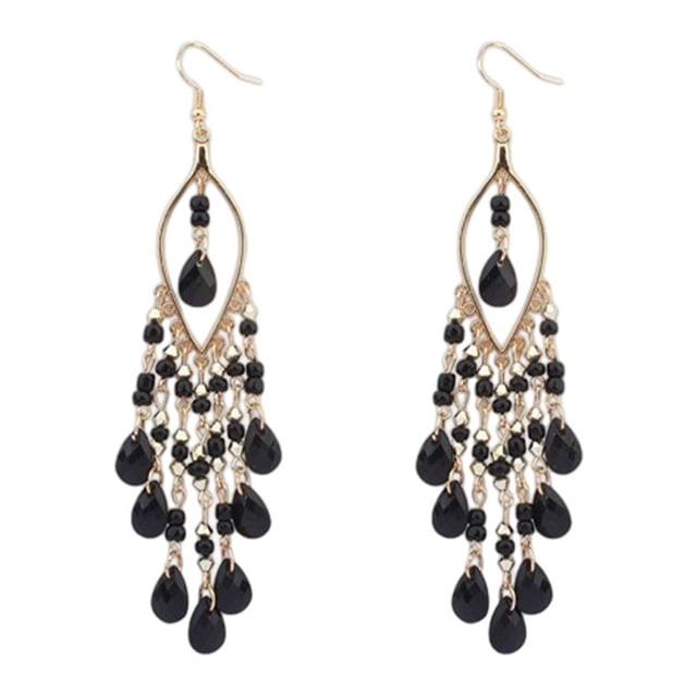 Pendientes bohemios Minnieouse para mujer colgantes coloridos negro Type3 NO3