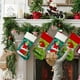 thumbnail image 4 of Calcetines de Navidad divertidos, calcetines verdes, bolsas de regalo, dibujos animados, Papá Noel, árbol de Navidad, colgante, artículos de decoración navideña, 4 of 4