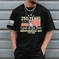 thumbnail image 2 of Funny Independence Day Shirt Independence Day Clothes Independence Day Happy 4th of July Mens T-Shirt Black,S, 2 of 5