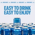 Bud Light Beer, 24 Pack Lager Beer, 12 fl oz Cans, 4.2 ABV, Domestic