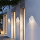 thumbnail image 4 of Lámpara de pared LED impermeable para exteriores, para pasillo, escalera, balcón, lámpara de pared de aluminio, 4 of 5