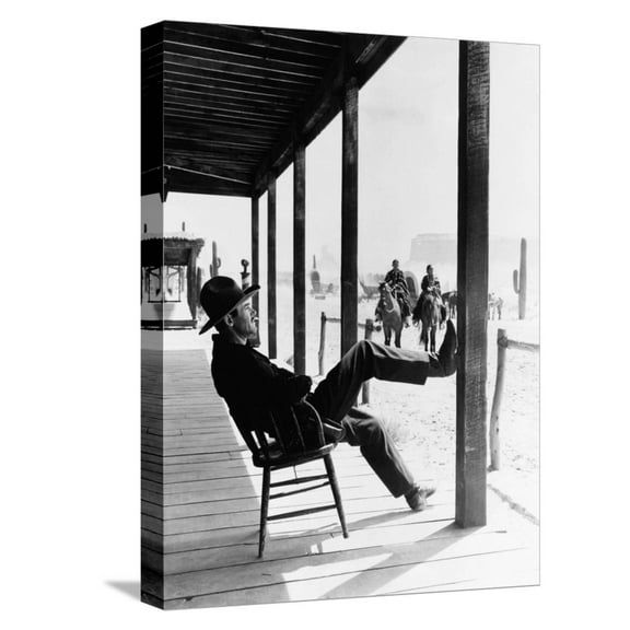 Art.com My Darling Clementine, Henry Fonda As Wyatt Earp, 1946 Stretched Canvas Print Wall Art, 12" x 16"