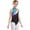 Lake Blue, variant on renvena Kids Girls Sleeveless Halter Sparkle Diamond Ballet Dance Gymnastic Leotard Unitard with Hair Band A Pink 12