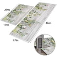 thumbnail image 4 of Anti Fatigue Kitchen Mats for Floor Set of 2 Leaf Floral Non Slip Cushioned Kitchen Rugs Waterproof Memory Foam Kitchen Floor Mat, 4 of 7