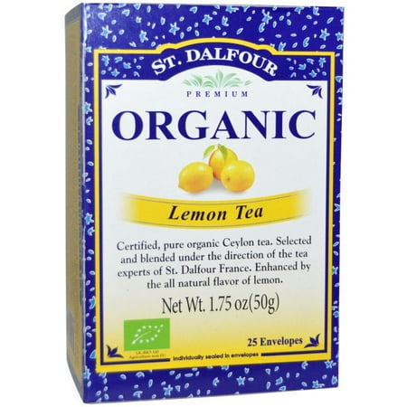 St. Dalfour Organic Tea Lemon 25 Tea Bags