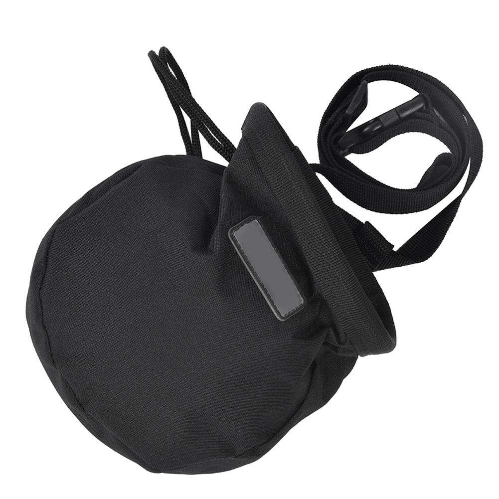 Mgaxyff Magnesium Bag, Climbing Magnesium Powder Bag,Black Outdoor Rock
