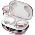 thumbnail image 1 of Auriculares Bluetooth 5.3, llamada ENC HD, auriculares internos inalámbricos con ganchos para la oreja, graves profundos, ajuste cómodo, auriculares deportivos impermeables IPX5, 1 of 5