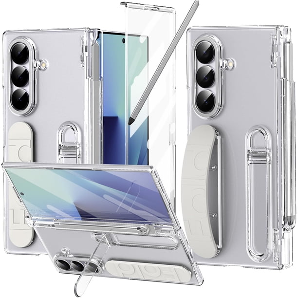 Funda YQODSZ para Samsung Galaxy Z Fold 7 con soporte para bolígrafos en forma de S