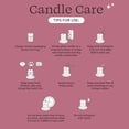 thumbnail image 6 of Mainstays Single Wick 3" x 5" Bubble Pillar Candle, Unscented, Red, 6 of 7