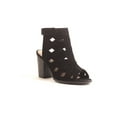 thumbnail image 2 of Soho Shoes Women's Fashion Open Toe Chunky Heel Ankle Boots Bootie, 2 of 4