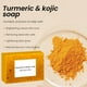 thumbnail image 4 of Set para el cuidado de la piel Aacre Turmeric Trio: jabón, espuma y jabón facial, 4 of 7