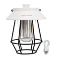 thumbnail image 1 of Linterna de camping de mano, linterna de camping impermeable USB recargable luces de camping al aire libre linterna de camping claridad notable, 1 of 8